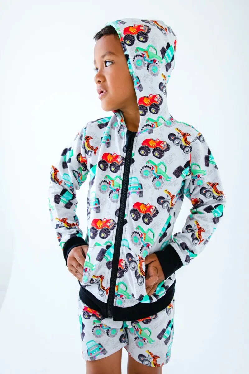 Birdie Bean Tyler Bamboo Viscose Hoodie Zip Jacket