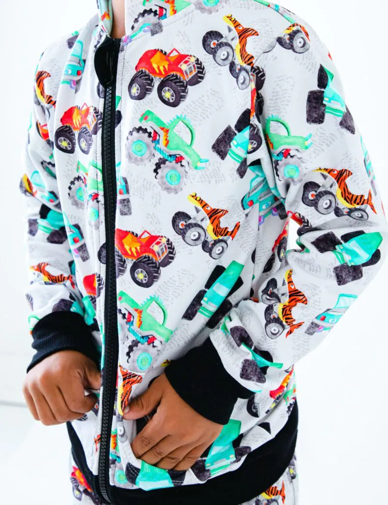 Tyler Bamboo Viscose Hoodie Zip Jacket