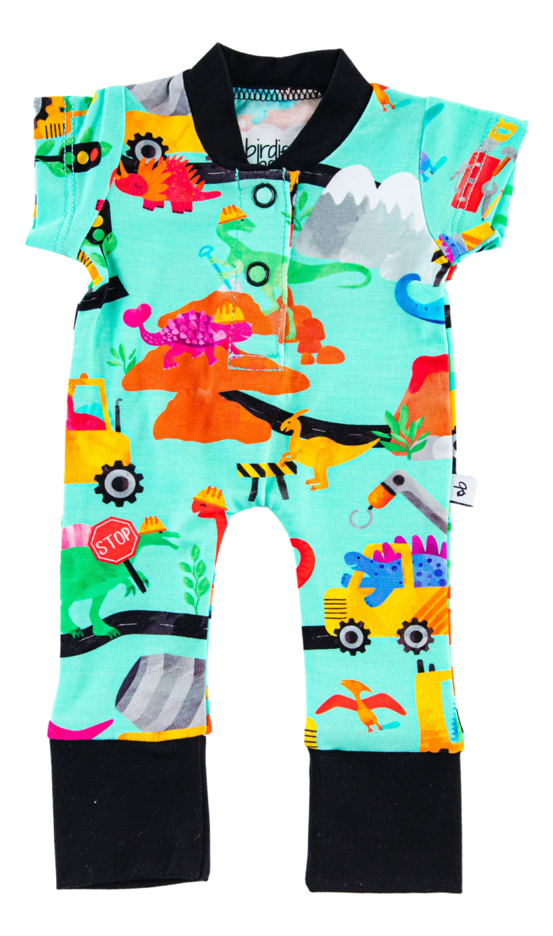 Birdie Bean Robby Bamboo Viscose Doll Romper 13 Inches