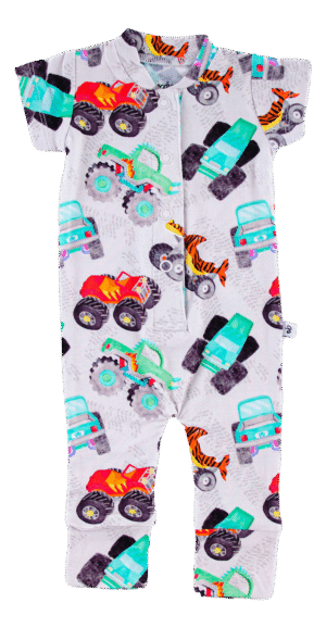 Birdie Bean Tyler Bamboo Viscose Doll Romper 18 Inch
