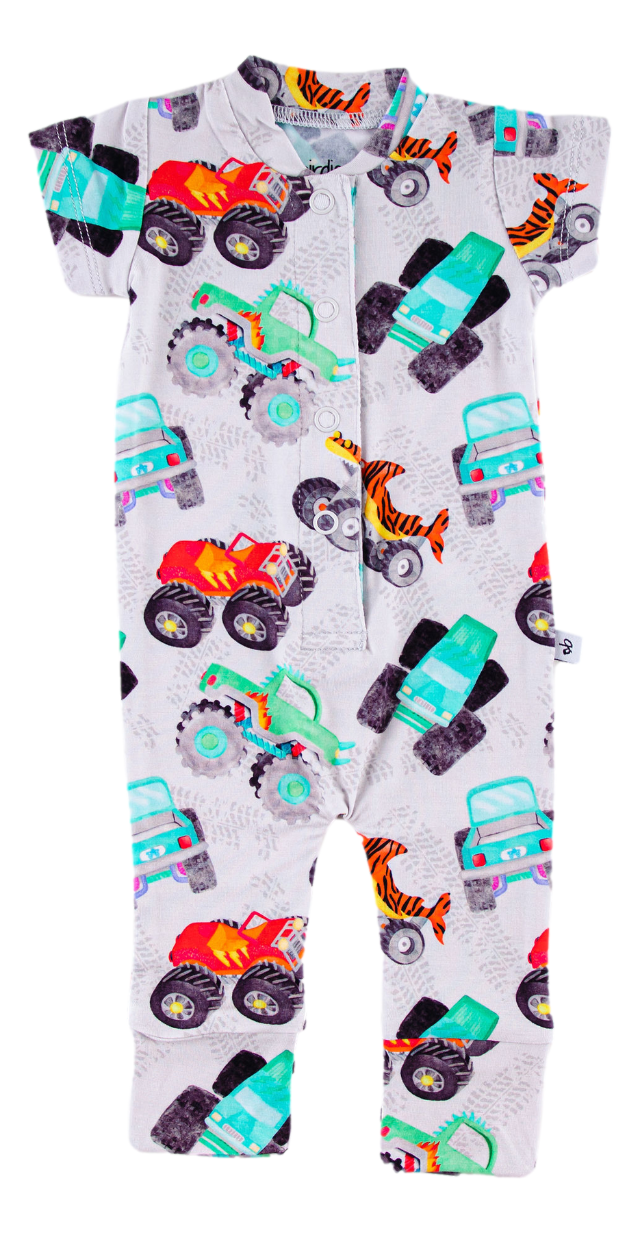 Birdie Bean Tyler Bamboo Viscose Doll Romper 18 Inch