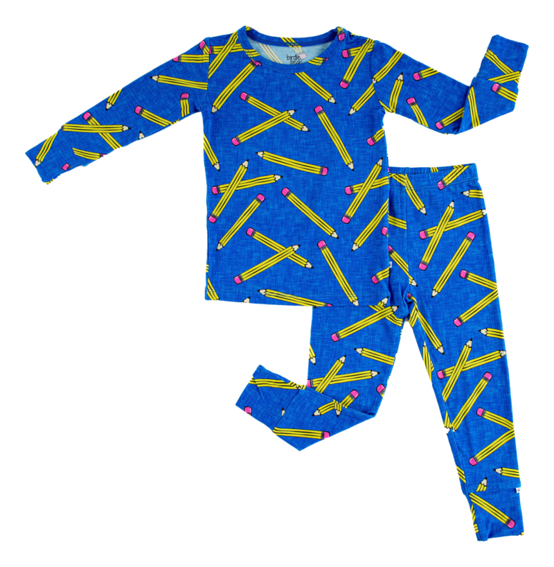 Benjamin Bamboo Viscose Two-Piece Pajama Set available at Blossom