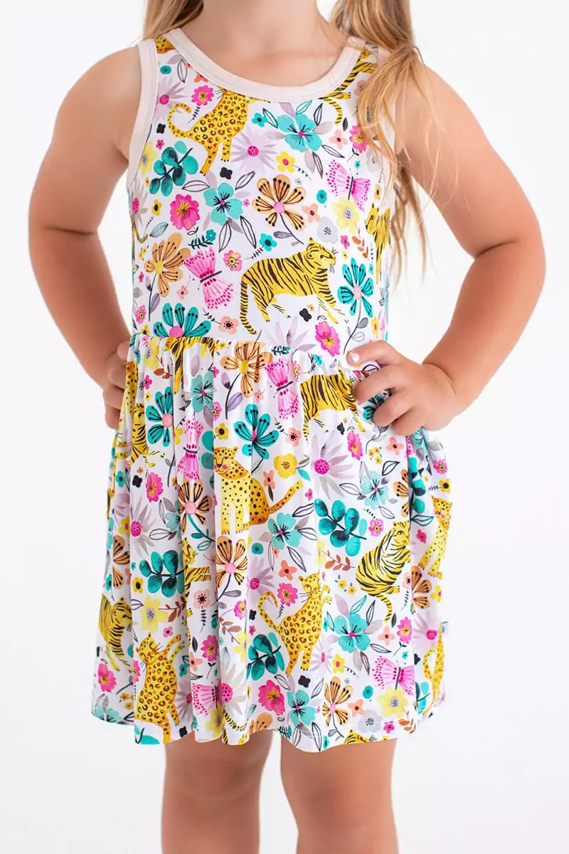Ivy Bamboo Viscose Birdie Dress