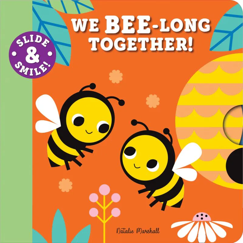Sourcebooks Slide and Smile: We Bee-long Together! Board Book