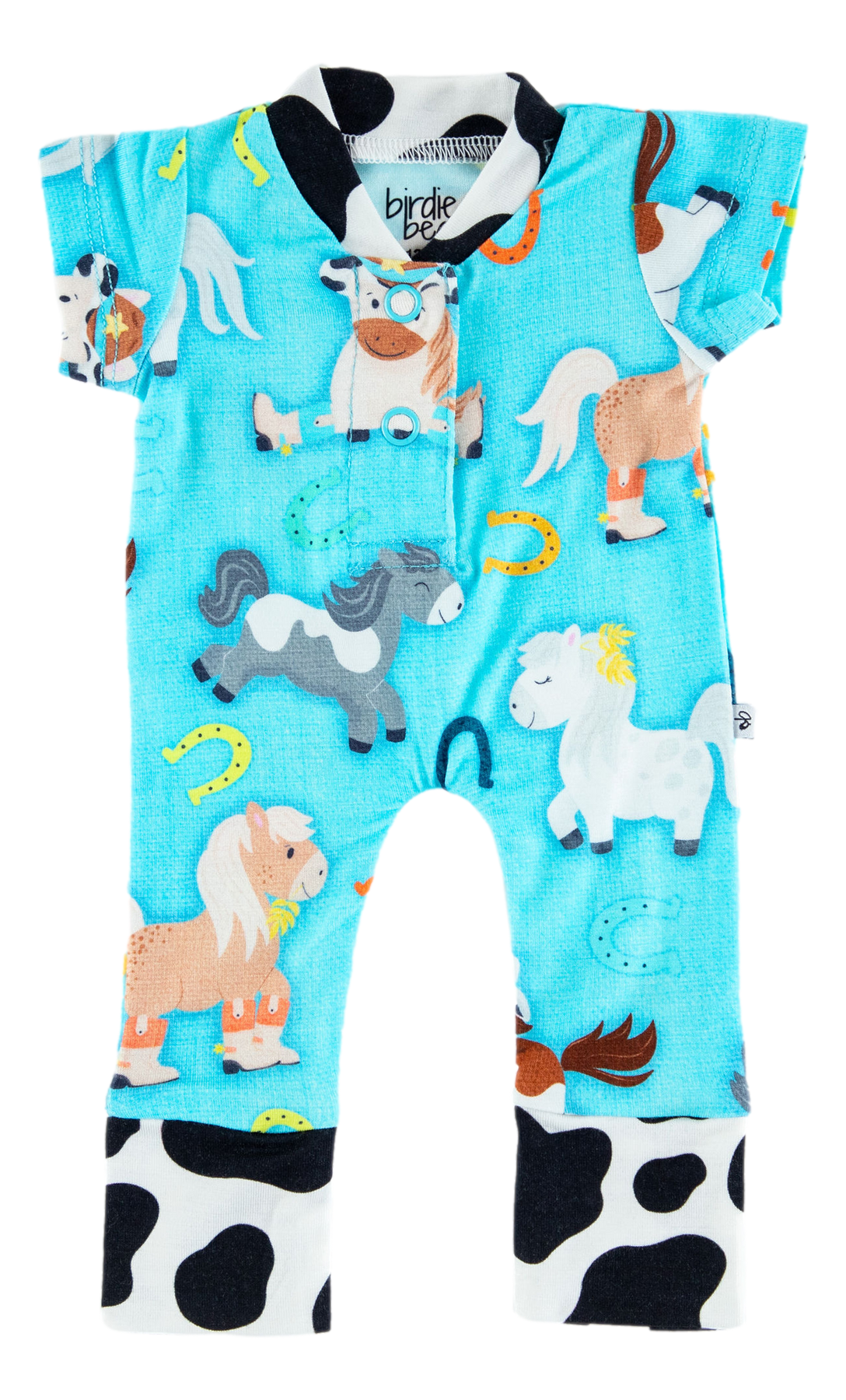 Birdie Bean Toby Bamboo Viscose Doll Romper 13 Inches