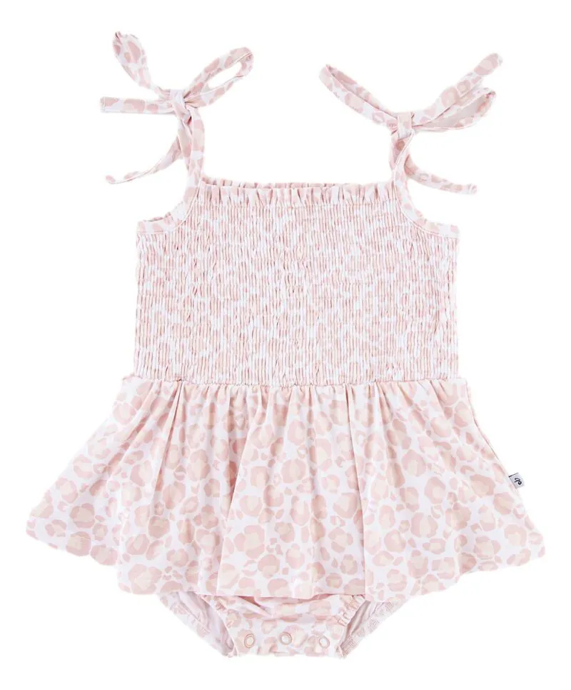 Zara Bamboo Viscose Smocked Birdie Twirl