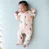 Kyte BABY Snap Romper in Peach 