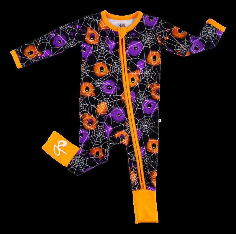 Birdie Bean Gomez Glow-In-The-Dark Convertible Romper Halloween