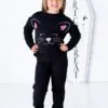 Birdie Bean Black Cat  Bamboo Viscose Crewneck Set