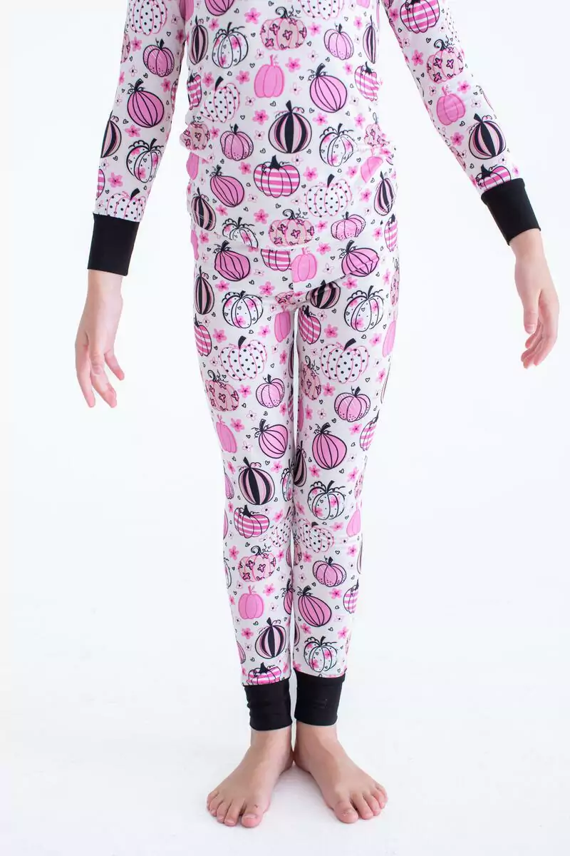 Quinn Bamboo Viscose Two-Piece Pajama Set available at Blossom
