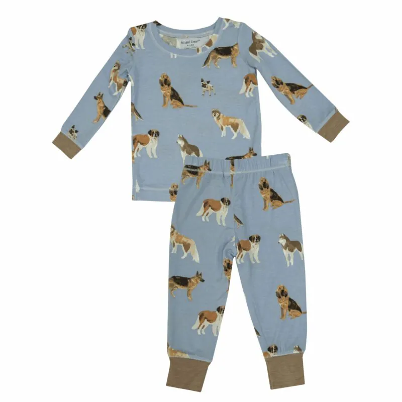 Angel Dear Big Dogs Bamboo Viscose Loungewear Set