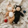 Olli Ella Cozy Dinkums Nox Black Cat Toys
