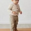 Austin Cotton Twill Pant in Woodsmoke available at Blossom