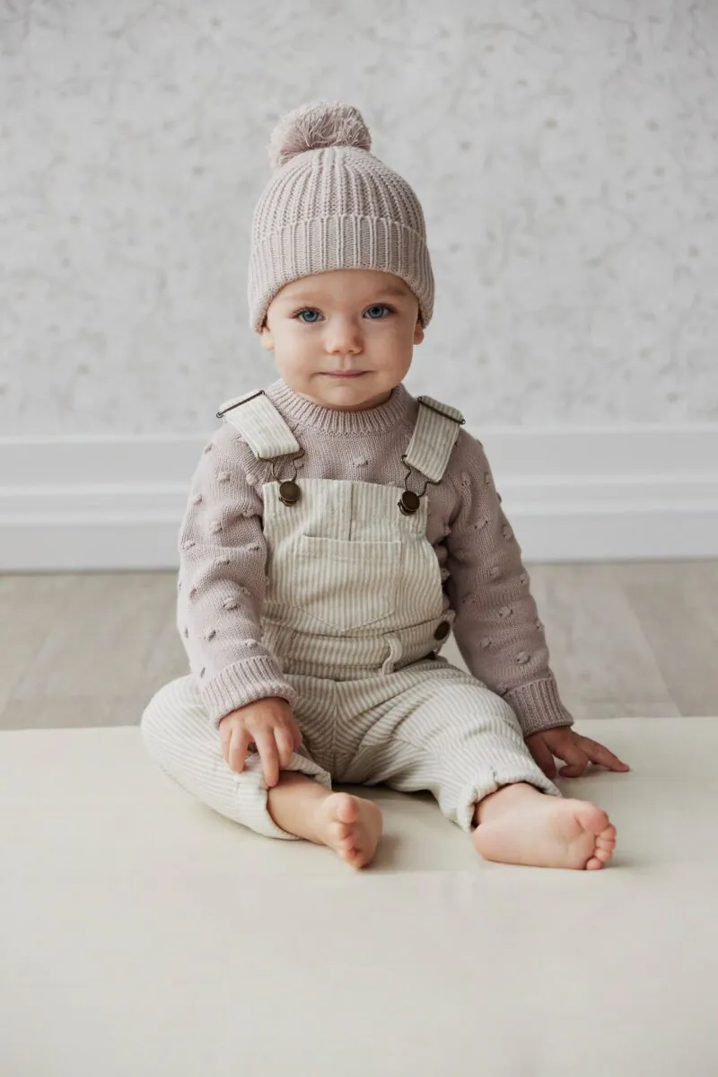 Aurelie Beanie in Rosebud from Jamie Kay