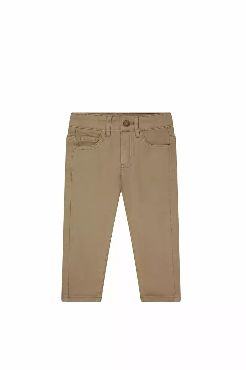 Austin Cotton Twill Pant in Woodsmoke from Jamie Kay