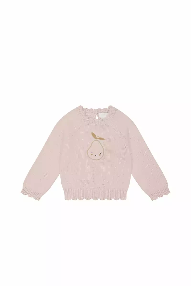 Emma Jumper in Pink Clay Marle from Jamie Kay