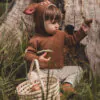 Oeuf Bambi Knit Hoodie