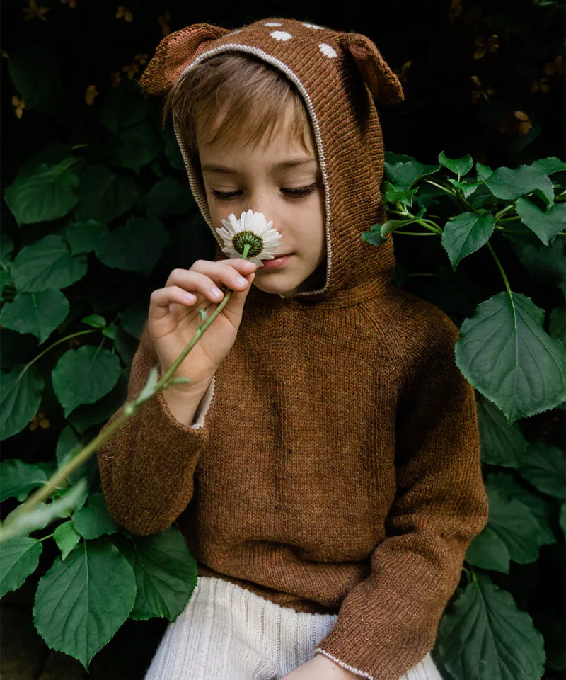 Bambi Knit Hoodie