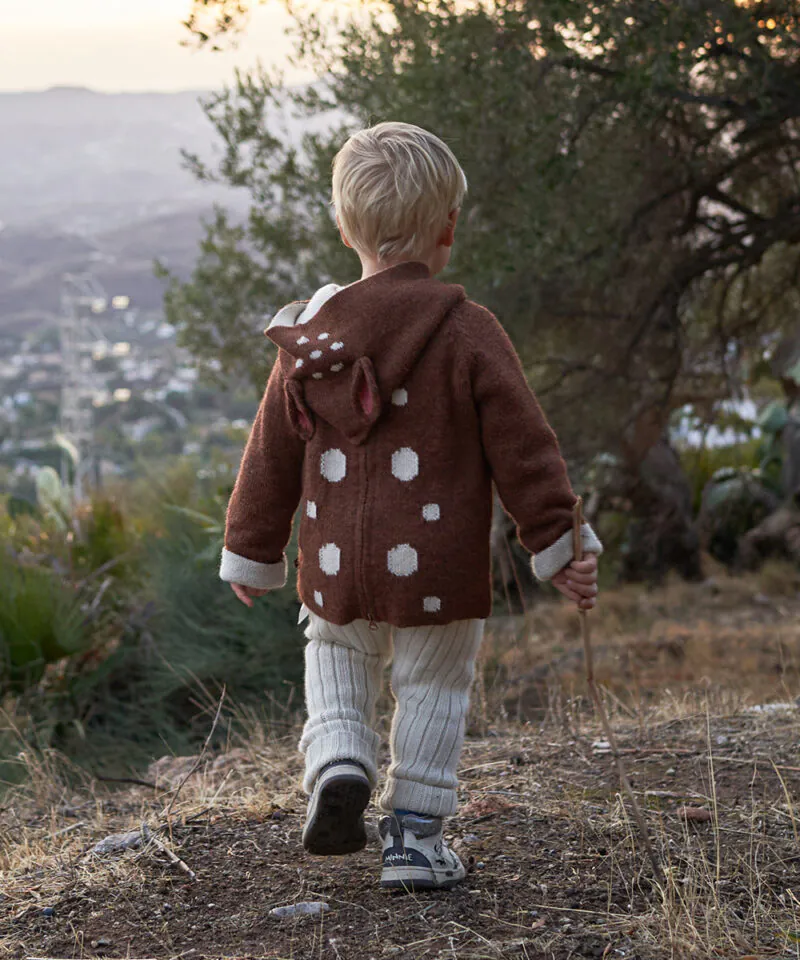 Bambi Knit Hoodie available at Blossom