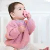 Itzy Ritzy Sweetie Soother Pink Orthodontic Silicone Pacifier Set