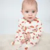 Angel Dear Sketchy Mushrooms Bamboo Viscose Footie