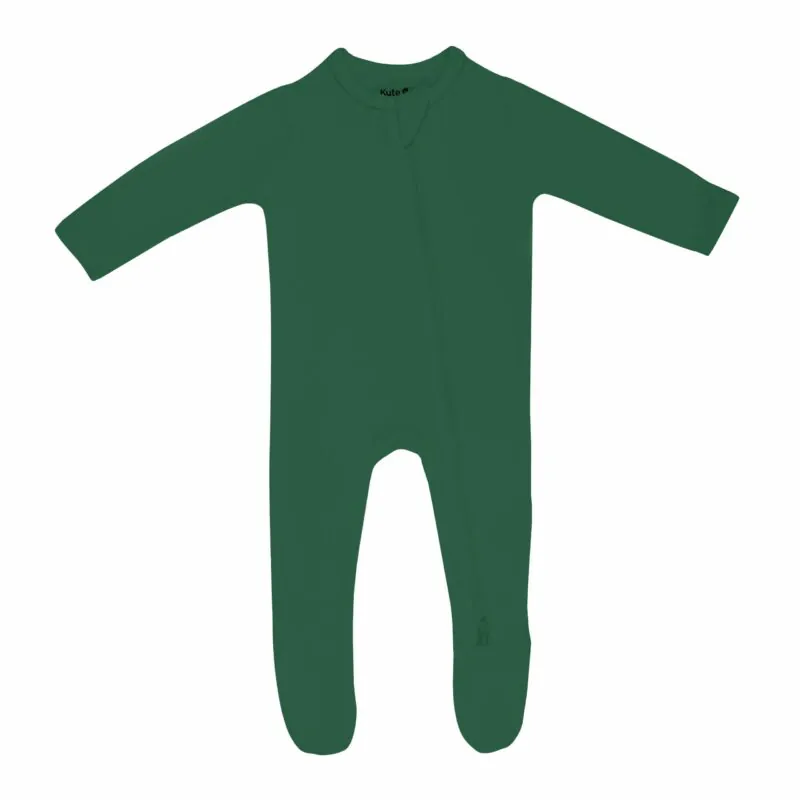 Zippered Footie in Forest from Kyte BABY