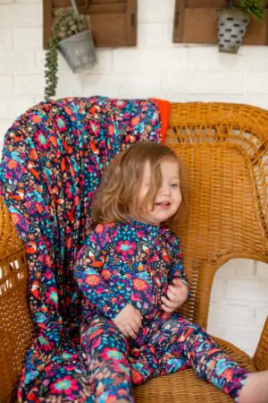 Muse Threads Foxy Folksy Zip Convertible Footie