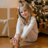 Modal Pajama Set In Holly Berry from Rylee + Cru