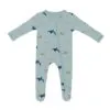Kyte BABY Zippered Footie in Coastline
