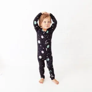 Dreamiere Space Jamms Bamboo Viscose Convertible Footie