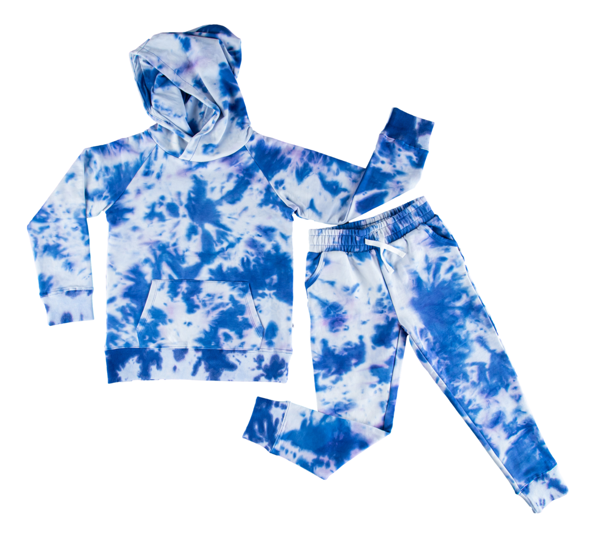 Birdie Bean Sapphire Tie-Dye Jogger Set