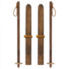 Maileg Ski And Ski Poles For Mum & Dad Mouse