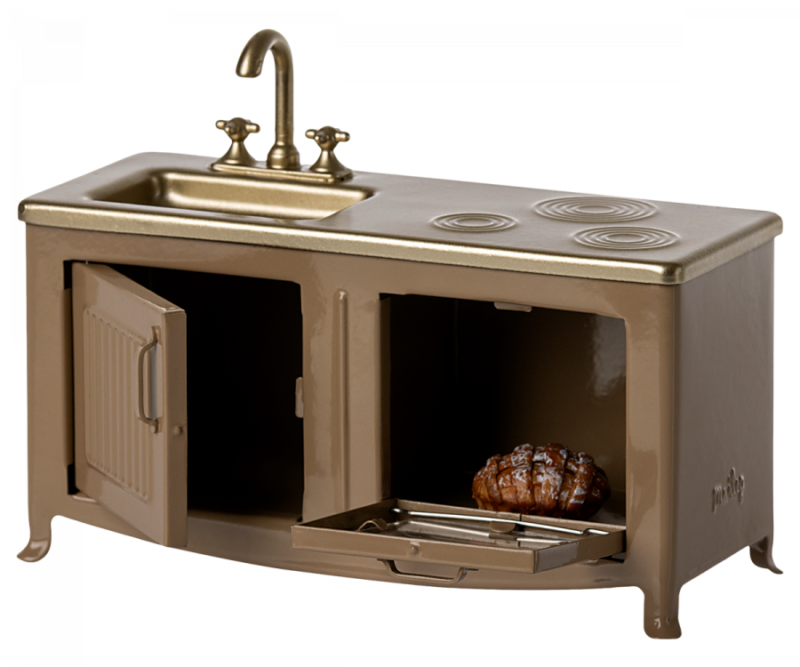 Kitchen For Mouse In Light Brown from Maileg