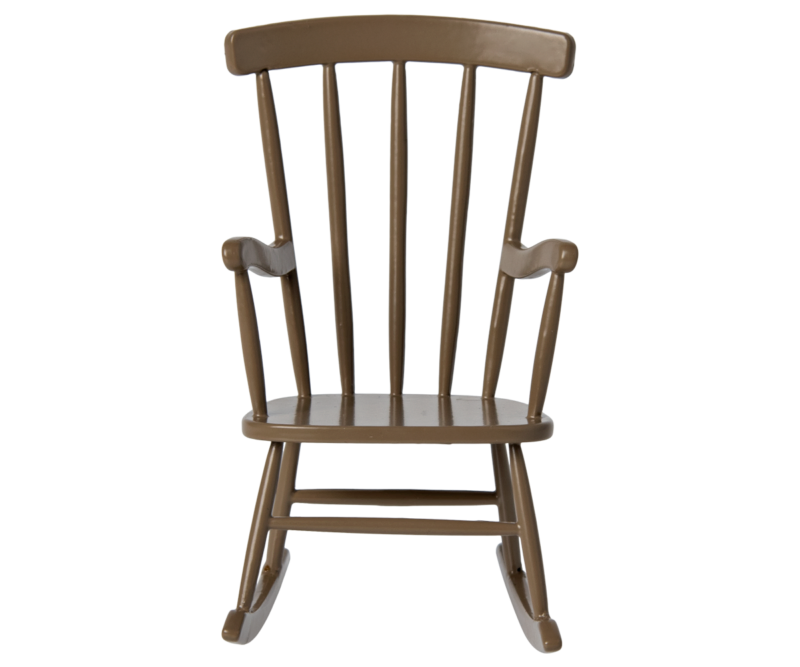 Rocking Chair For Mouse In Light Brown from Maileg