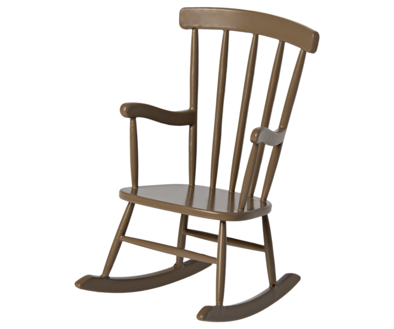 Maileg Rocking Chair For Mouse In Light Brown