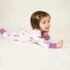 Angel Dear Nutcracker Ballet Bamboo Viscose Ruffle Zipper Romper