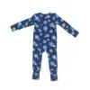 Angel Dear Paper Cut Snowflakes Bamboo Viscose Zipper Romper