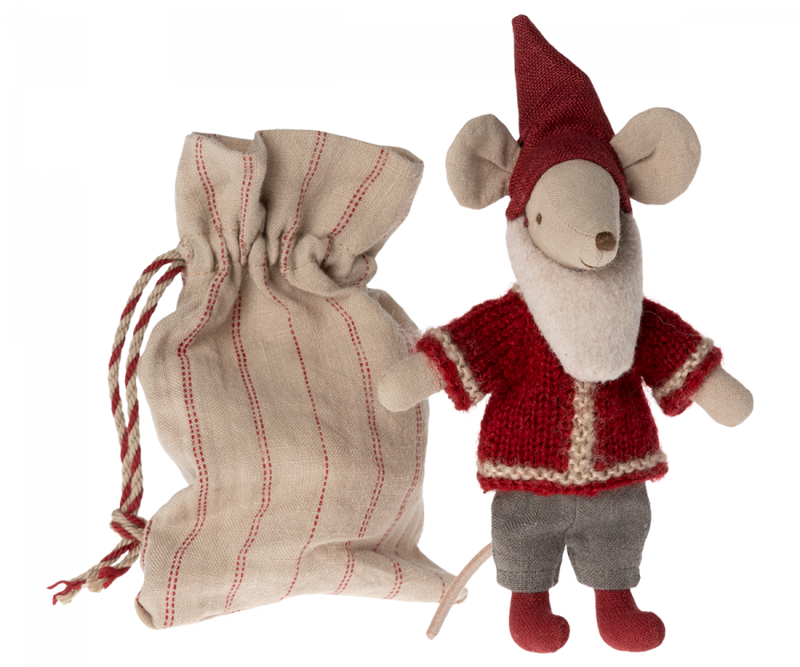 Maileg Santa Mouse