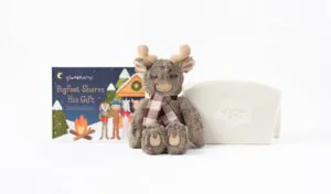 Slumberkins Moose Kin Holiday Essentials Gift Set
