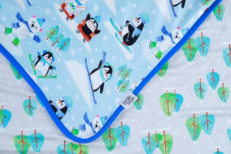 Birdie Bean Arthur and Vail Bamboo Viscose Birdie Blanket - FINAL SALE