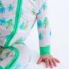 Birdie Bean Vail Bamboo Viscose Ribbed Convertible Romper- FINAL SALE