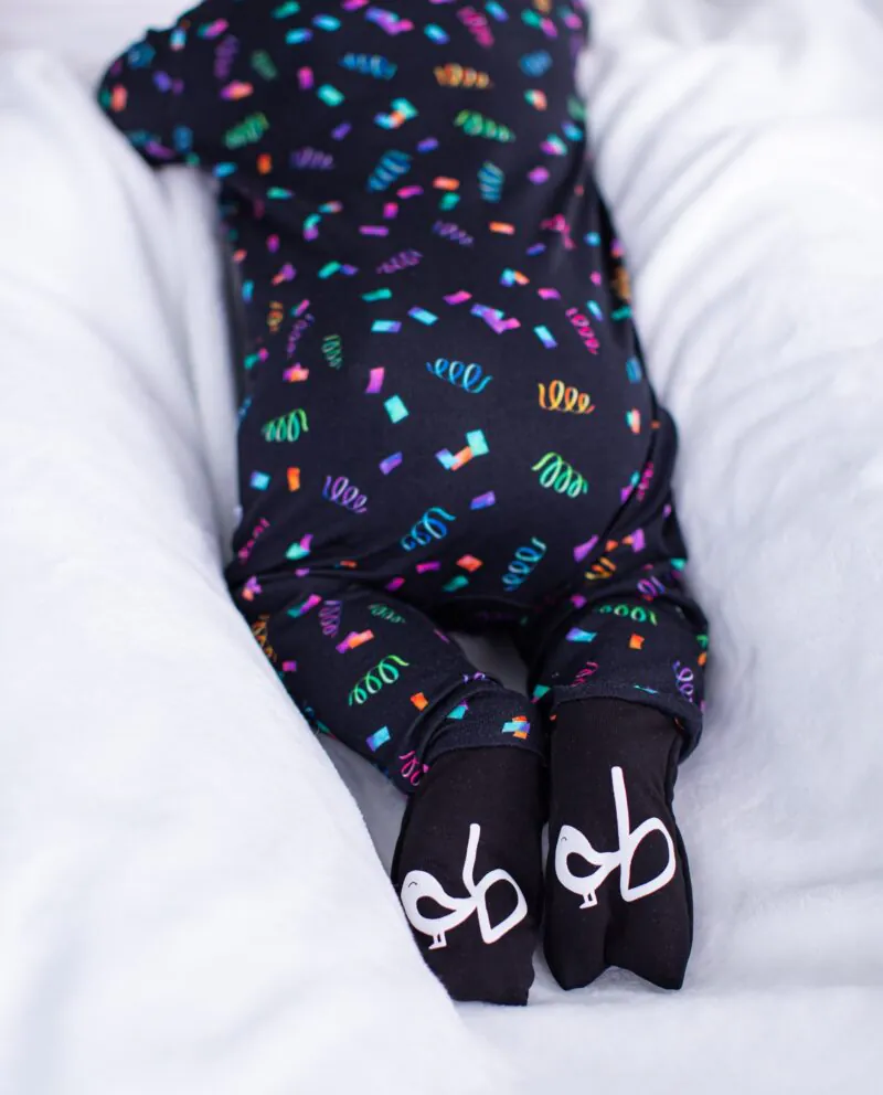 Birdie Bean Confetti Convertible Romper