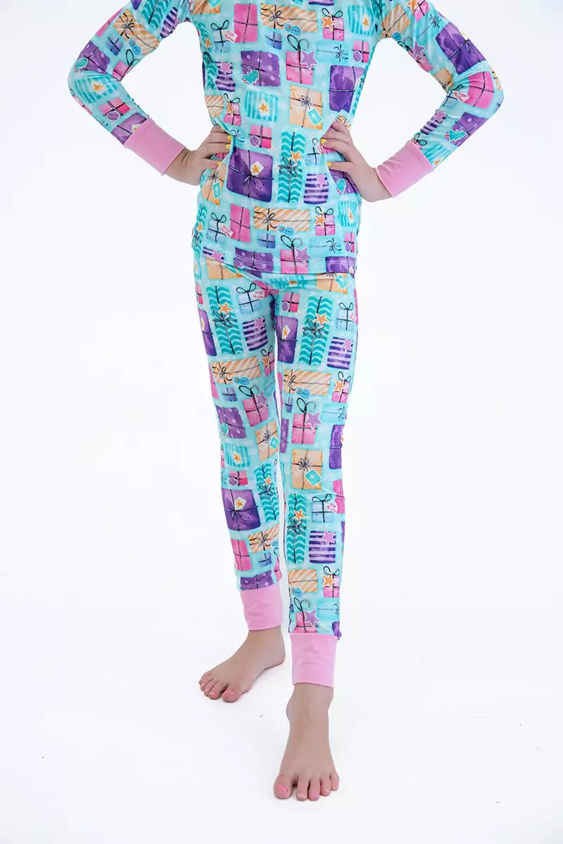 Mariah Bamboo Viscose Two-Piece Pajamas