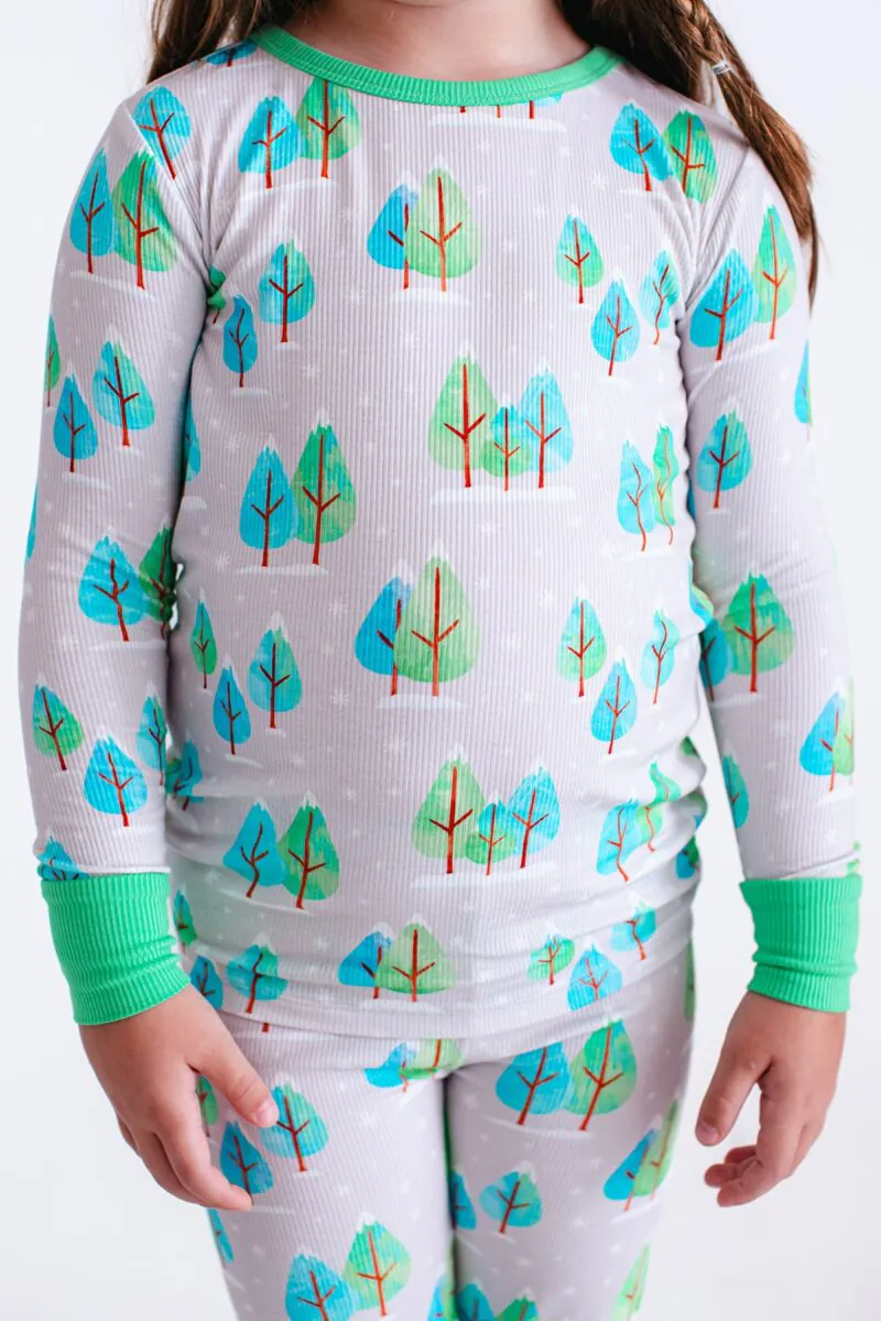 Birdie Bean Vail Bamboo Viscose Ribbed Two-Piece Pajama Set- FINAL SALE