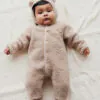 Sasha Sherpa Onesie in Lait Marle from Jamie Kay