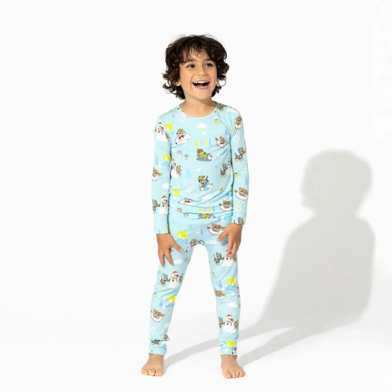 Bellabu Bear PAW Patrol Winter Bamboo Kids Pajamas