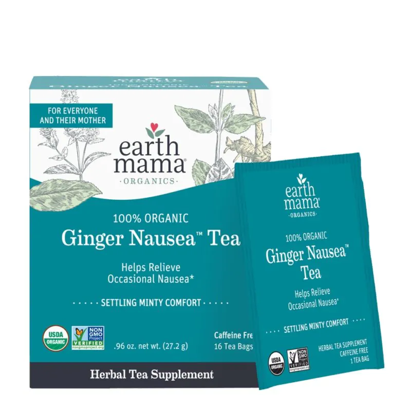 Earth Mama Organic Ginger Nausea Tea