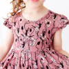 On Pointe Bamboo Viscose Short Sleeve Dress