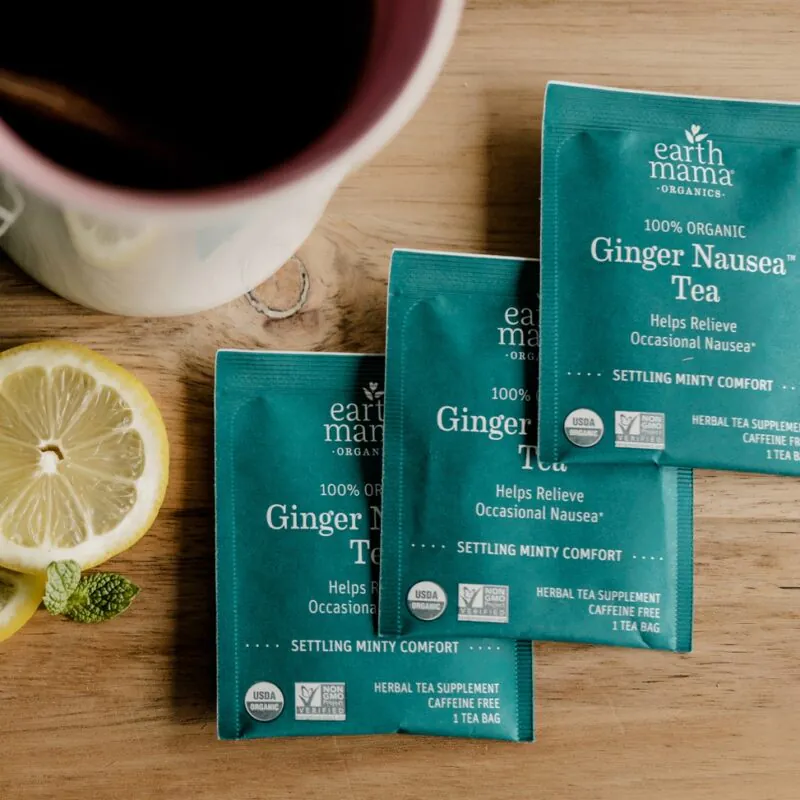 Earth Mama Organic Ginger Nausea Tea