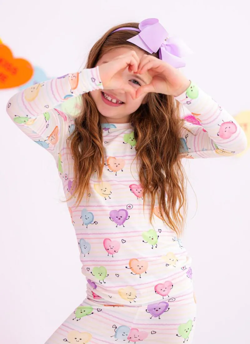 Birdie Bean Leighton Bamboo Viscose Two-Piece Pajamas